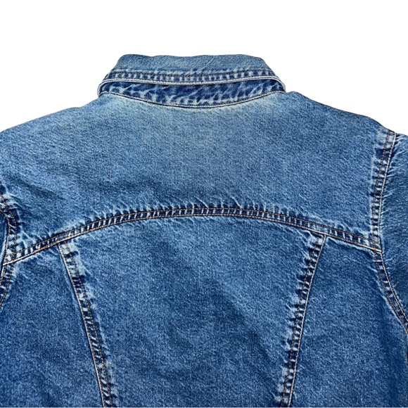 Vintage 90’s Pooh Disney Embroidered Pooh Jean Jacket size Medium✨ - Picture 12 of 14